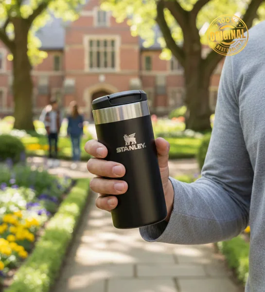 Personalized Stanley Thermos Premium Gift Box — detail