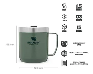Stanley Termos Classic Legendary Camp Mug 0.35L