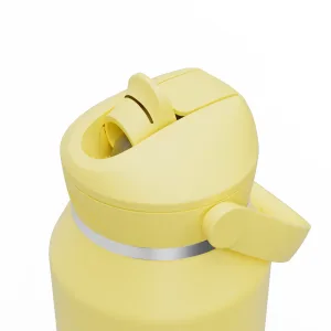 Thrive™ Flip Pipetli 40 oz Şişe, Yalıtımlı Paslanmaz Çelik
