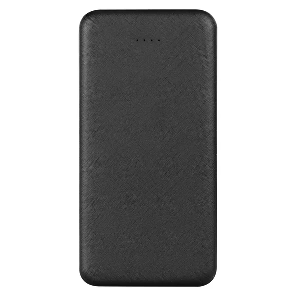 ED260  Asonic AS-P10 10000mAh Micro+Type-C+USB Siyah Taşınabilir Pil Şarj Cihazı Powerbank