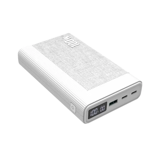S-link G215 20000mAh PD100W QC22.5W White Notebook Portable Battery Charger Powerbank — detail