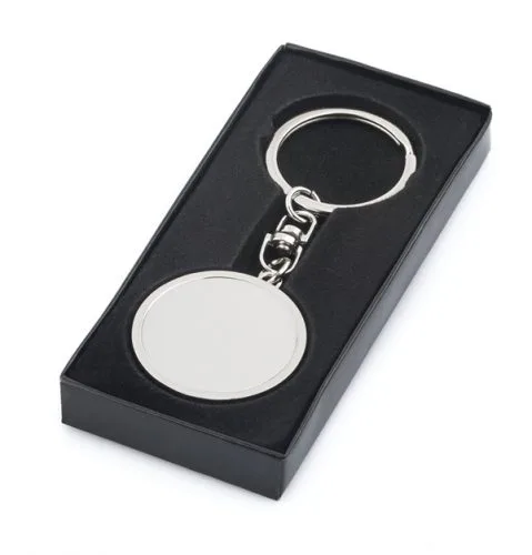 Double Sided Metal Keychain CMA01 — detail