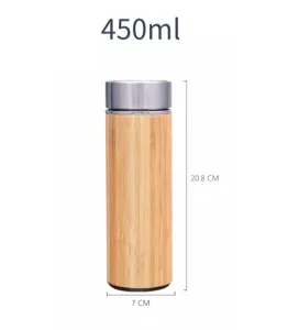 ED25  Bambu Çelik Termos 450 ML