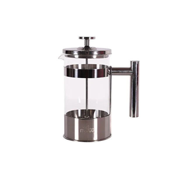 French Press 600ml Gümüş