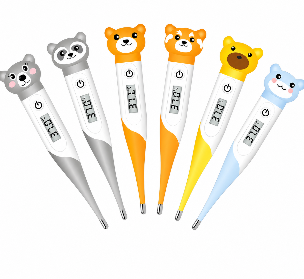 Cute Animals Digital Thermometer — detail