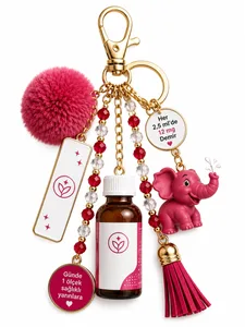 Silikon Charm Anahtarlıklar