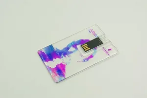 Klasik Döner Plastik Kart USB Flash Bellek ED021