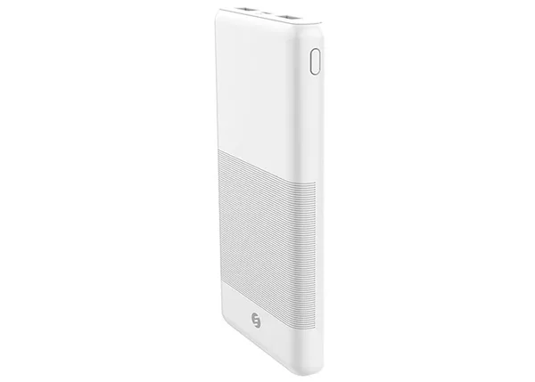 S-link IP-GL10 10000mAh Powerbank White Portable Battery Charger — detail