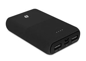 S-link IP-S110 10000mAh 2*Usb Port+Micro+Type C Powerbank Mavi Taşınabilir Pil Şarj Cihazı