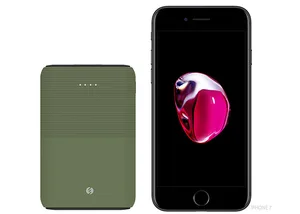 S-link IP-S110 10000mAh 2*Usb Port+Micro+Type C Powerbank Yeşil Taşınabilir Pil Şarj Cihazı