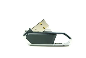 Siyah Bukle USB Flash Bellek ED026