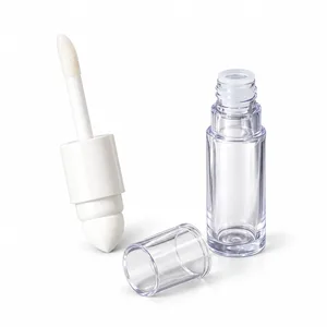 Çift Aplikatörlü Şeffaf Likit Makyaj Ambalajı – 11 ml