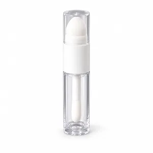 Çift Aplikatörlü Şeffaf Likit Makyaj Ambalajı – 11 ml
