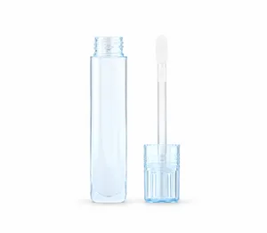 Açık Mavi Şeffaf Lip Gloss Ambalajı – 8 ml