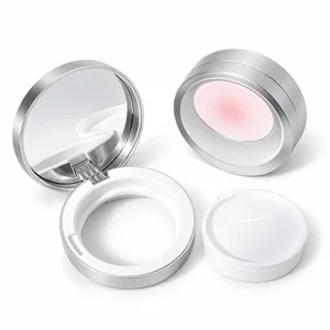 Aynalı Yuvarlak İç Hazneli Cushion Kutusu – 15 g