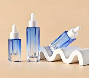 Kare Cam Damlalıklı Serum Şişesi – 5, 10 ve 15 ml