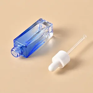 Kare Cam Damlalıklı Serum Şişesi – 5, 10 ve 15 ml
