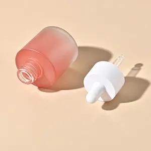 Eğik Boyunlu Cam Damlalıklı Şişe – 30 ml