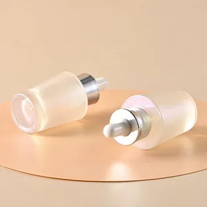Sedef Görünümlü Cam Damlalıklı Şişe – 30 ml