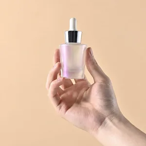 Sedef Görünümlü Cam Damlalıklı Şişe – 30 ml