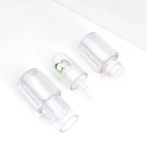 Dekorlu Kubbe Kapaklı Şeffaf Lip Gloss Ambalajı – 5 ml