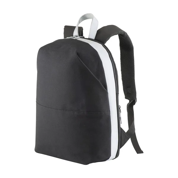 Demi Design Milano Shell•Y 15" Canvas Laptop Backpack (detail)
