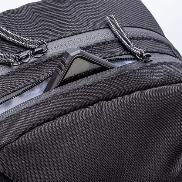 OceanCycle 15" Sustainable Laptop Backpack (detail)