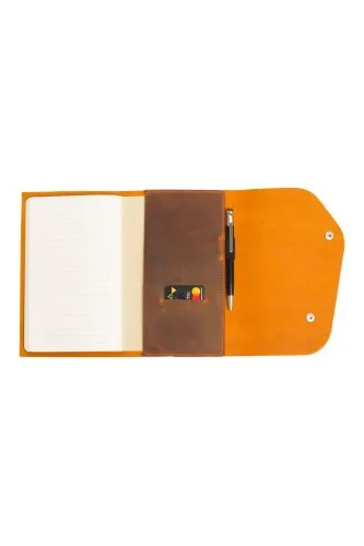 Real Leather Agenda – Model 6 — detail
