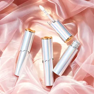 Dalgalı Kapaklı Holografik Lip Gloss Ambalajı – 3 ml