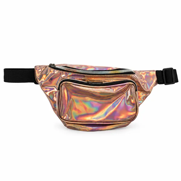 32 × 15 × 3 cm Fermuarlı Hologram Bel Çantası
