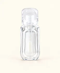 Yuvarlatılmış Şeffaf Lip Gloss Ambalajı – 6 ml