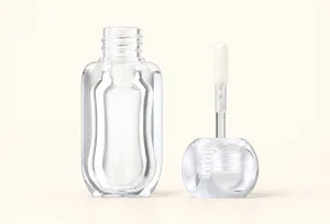 Yuvarlatılmış Şeffaf Lip Gloss Ambalajı – 6 ml
