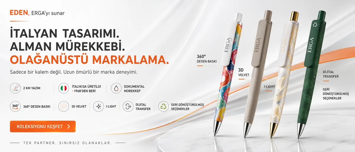 Erga Italian 3D Tükenmez Kalem Modelleri