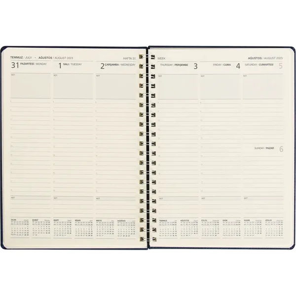 DAILY DAILY AGENDA MODEL 18 — detail