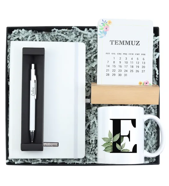 Defter & Kalem & Kupa & Takvim Hediye Seti