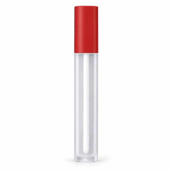 Kırmızı Kapaklı İnce Buzlu Lip Tint Ambalajı – 3 ml