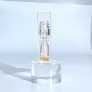 Kalın Şeffaf Kare Lip Gloss ve Dudak Yağı Ambalajı – 8 ml