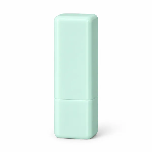 Mint Renkli Yuvarlatılmış Kare Ruj Ambalajı – 3,5 g