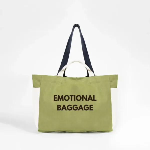Fulique Emotional Baggage Bez Çanta XL