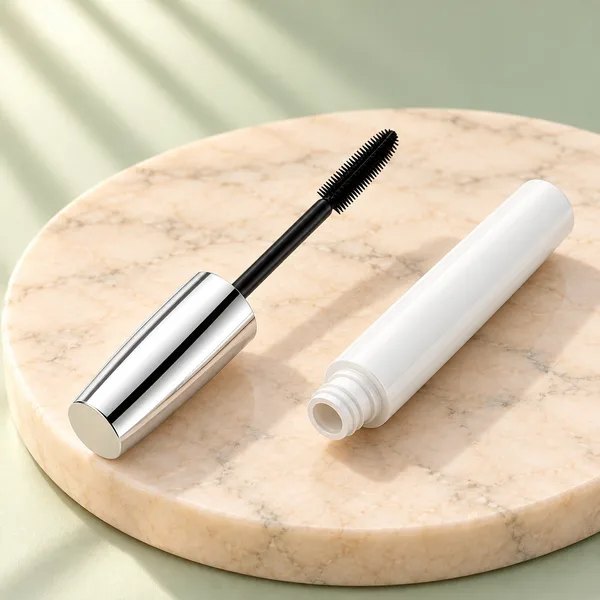 Krom Detaylı Fırçalı Maskara Tüpü 8–10 ml