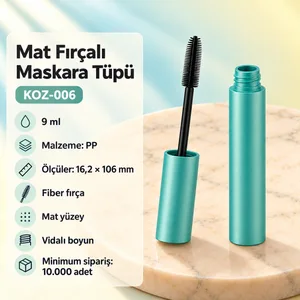 Mat Fırçalı Maskara Tüpü 9 ml