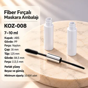Fiber Fırçalı Maskara Ambalajı 7–10 ml