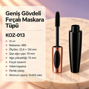 Geniş Gövdeli Fırçalı Maskara Tüpü 15 ml