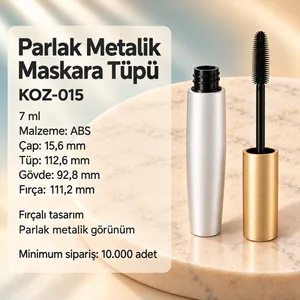 Parlak Metalik Maskara Tüpü 7 ml