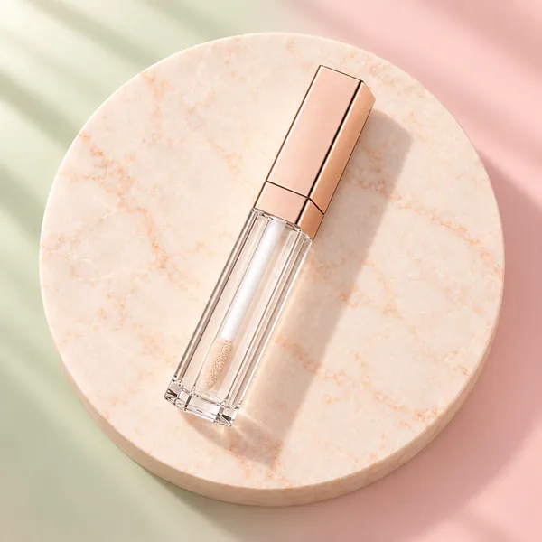 Kare Tasarımlı Lip Gloss Tüpü 4 ml (detay)