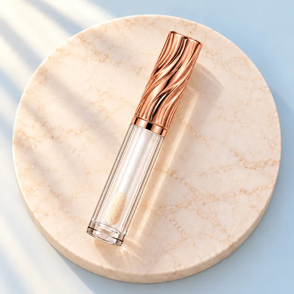 Wave Shaped Lip Gloss Tube 4 ml (detail)