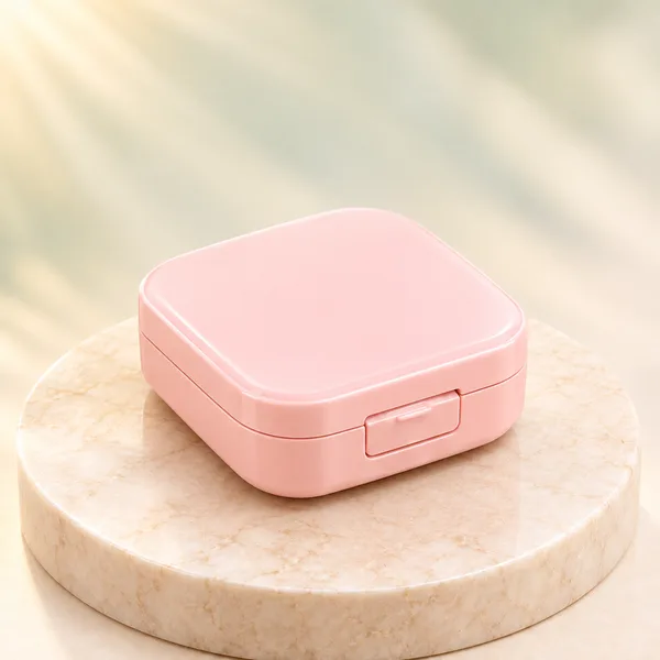Mirrored Square Powder Box 6 g (detail)