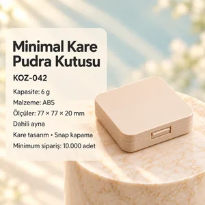 Minimal Kare Pudra Kutusu 6 g