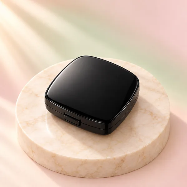 Fluffy Compact Powder Box (detail)