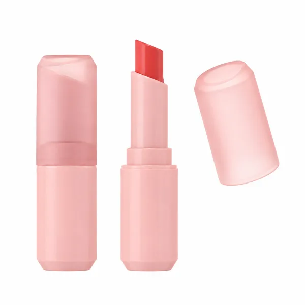 Pastel Pembe Fasetli Ruj Tüpü